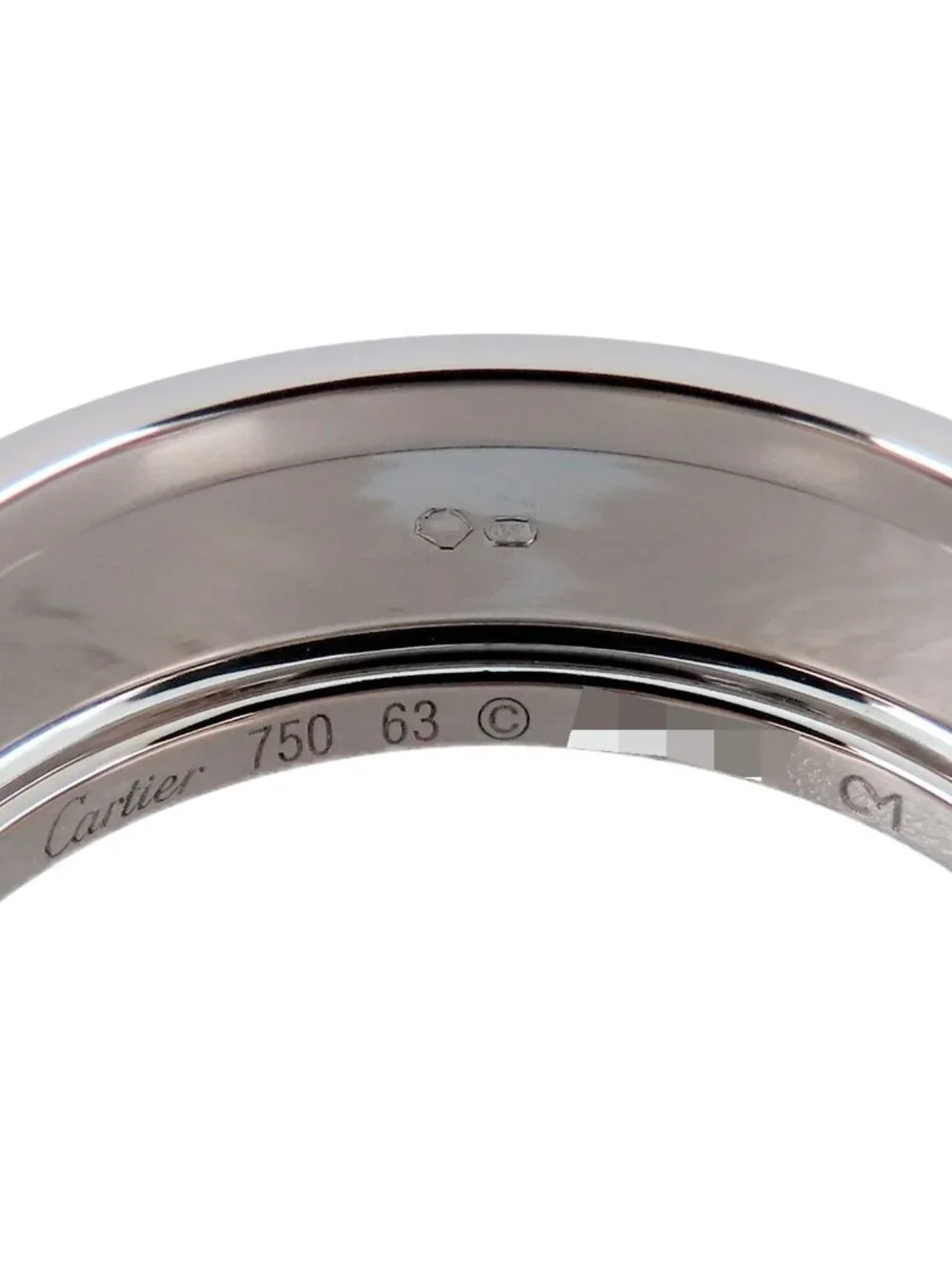 Cartier Happy Birthday Ring White Gold 18k LM Large Model
